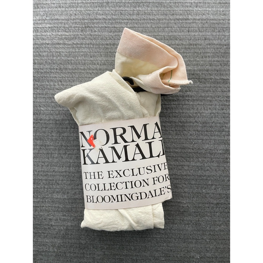 Vintage 80s/90s Norma Kamali Exclusive For Bloomingdale's DeadstockTights - Picture 1 of 4